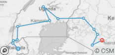  Visage de l\'Afrique - 13 destinations 