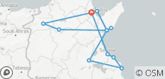  Trésors culturels de la Tunisie en 8 jours - 13 destinations 