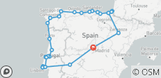  Découverte du nord de l\'Espagne et du Portugal - 13 jours - 28 destinations 