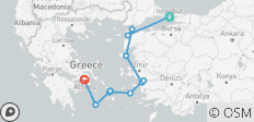  Aegean Explorer Istanbul → Athen (2026) - 11 destinations 