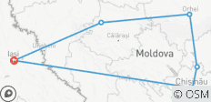  2 días de Iasi a la República de Moldavia con la Bodega Cricova - 6 destinos 