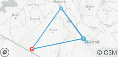  7 jours de safari au Kenya en 4x4 Land Cruiser Jeep - 7 destinations 