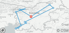  Aventure en petit groupe en Slovénie enchanteresse - 12 destinations 