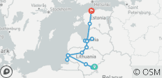  Meilleure sélection de la Baltique (circuit privé de 10 jours) - 15 destinations 