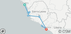  Explorateur de l\'Afrique de l\'Ouest - Guinée, Sierra Leone et Liberia - 9 destinations 