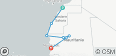  Sahara occidental et Mauritanie - 7 destinations 