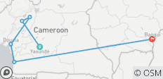  Glimpse of Cameroon and Central African Republic - 7 destinations 