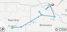  Okavango &amp; Chobe Entdeckung - 8 Tage - 9 Destinationen 