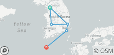  Seoul to Busan &amp; Jeju - 13 days - 7 destinations 