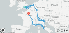  European Accent (Start London ( R O W 2025)) - 26 destinations 