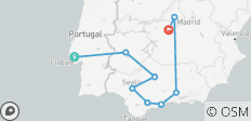  Tour de 10 días Andalucía &amp; Costa del Sol &amp; Toledo - 9 destinos 