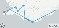  7 Daagse IJsland Minibus Tour - 14 bestemmingen 