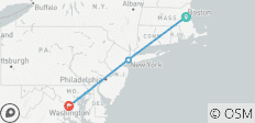  6 jours sur la côte est des États-Unis : Boston, New York, Philadelphie et Washington D.C. - 3 destinations 