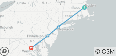  6 días por la Costa Este de EEUU: Boston, Nueva York, Filadelfia y Washington D.C. - 4 destinos 