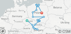 République tchèque, Budapest et les merveilles de la Pologne - 25 destinations 