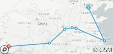 Essentie van China met Chengdu en Lhasa (8 bestemmingen) - 8 bestemmingen 