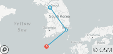  Seoul, Busan, and Jeju Island - 3 destinations 