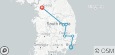  Shining South Korea - 6 destinations 