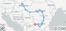  Hoofdsteden van Oost-Europa: Hongarije, Roemenië en Bulgarije in 12 dagen - SMALL GROUP - 14 bestemmingen 