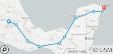  Discover Mexico actively - 12 destinations 