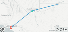  4-Day Las Vegas+Grand Canyon National Park+ Antelope Canyon+Horseshoe Bend(Bilingual: Chinese+English) - 4 destinations 