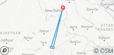  Majestic Tiger Trails: A 3-Day Luxury Ranthambore Safari from Delhi or Jaipur - 4 destinations 