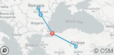  7 day Journey Discovery Bucharest, Transylvania, Istanbul and Cappadocia-Small Group Tour - 14 destinations 