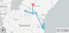 Zanzibar et Tanzanie (avec hébergement) - 11 jours - 13 destinations 