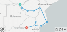  Zimbabwe &amp; Mozambique Discovery - 14 Days - 12 destinations 