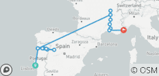  Lissabon &amp; Entdeckungsreise Flüsse von Frankreich &amp; Portugal - 15 Destinationen 