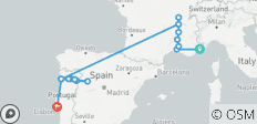  Nice to Lisbon &amp; Discover the Rivers of France &amp; Portugal 2026 - 21 Days (including Macon) - 15 destinations 