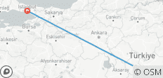  Circuit de 5 jours à Istanbul et en Cappadoce - 3 destinations 