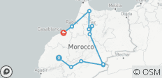  Marokko 8-daagse rondreis vanuit Marrakech - 11 bestemmingen 