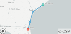  Southern Charm Holiday (von Charleston, SC bis Jekyll Island, GA) - 4 Destinationen 