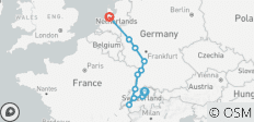  Rhine Highlights with Switzerland 2026|2027 - 12 Days (from Zurich to Amsterdam) - 11 destinations 