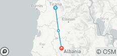  Excursión de día completo a Berat y Belsh: Excursión panorámica con pernoctación incluida - 3 destinos 