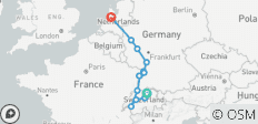  Points forts du Rhin avec la Suisse 2025 - 12 jours - 13 destinations 