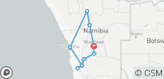  Namibia Sand Dunes &amp; Safari - 8 days - 10 destinations 