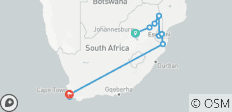  Zuid-Afrika avontuur - 12 dagen - 17 bestemmingen 