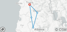  Depuis Tirana, excursion d\'une journée : Berat - 5 destinations 