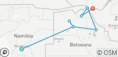  8 jours Delta de l\'Okavango et Chobe Express (avec hébergement) - 8 destinations 