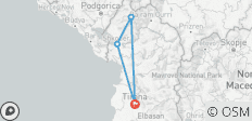  Mini Tour Privado 3 Días Senderismo a Thethi y Ojo Azul - 4 destinos 