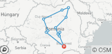  Découvrez la Roumanie - Solo Ladies Tour - 12 destinations 