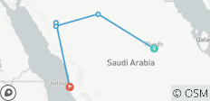  Saudi Arabien Rundreise 11 Tage: Geheimnisvolles Königreich - Kleingruppe - 5 Destinationen 