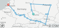  Eastern European Escapade &amp; Splendours of Europe 2026|2027 - 23 destinations 