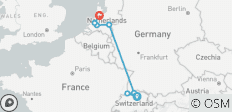  Châteaux du Rhin et vignobles de la Moselle 2026|2027 - 11 jours (from Zurich to Amsterdam) - 7 destinations 