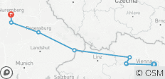  Adventszauber auf der Donau (Wien - Nürnberg) (8 Destinationen) - 8 Destinationen 