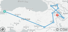  Turquía oriental, Georgia y Armenia - 10 destinos 