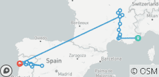  Discover the rivers of France &amp; Portugal &amp; Nice 2026 - 18 Days (31 destinations) - 31 destinations 