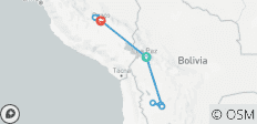  7 jours express - Bolivie et Pérou Points forts : Salines d\'Uyuni et Machu Picchu - 11 destinations 